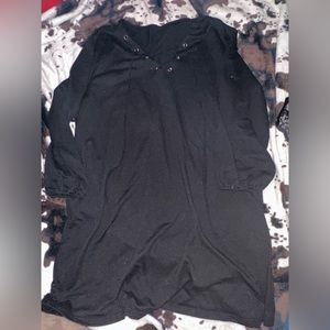 SHEIN Curve Longsleeve Sweater Dress